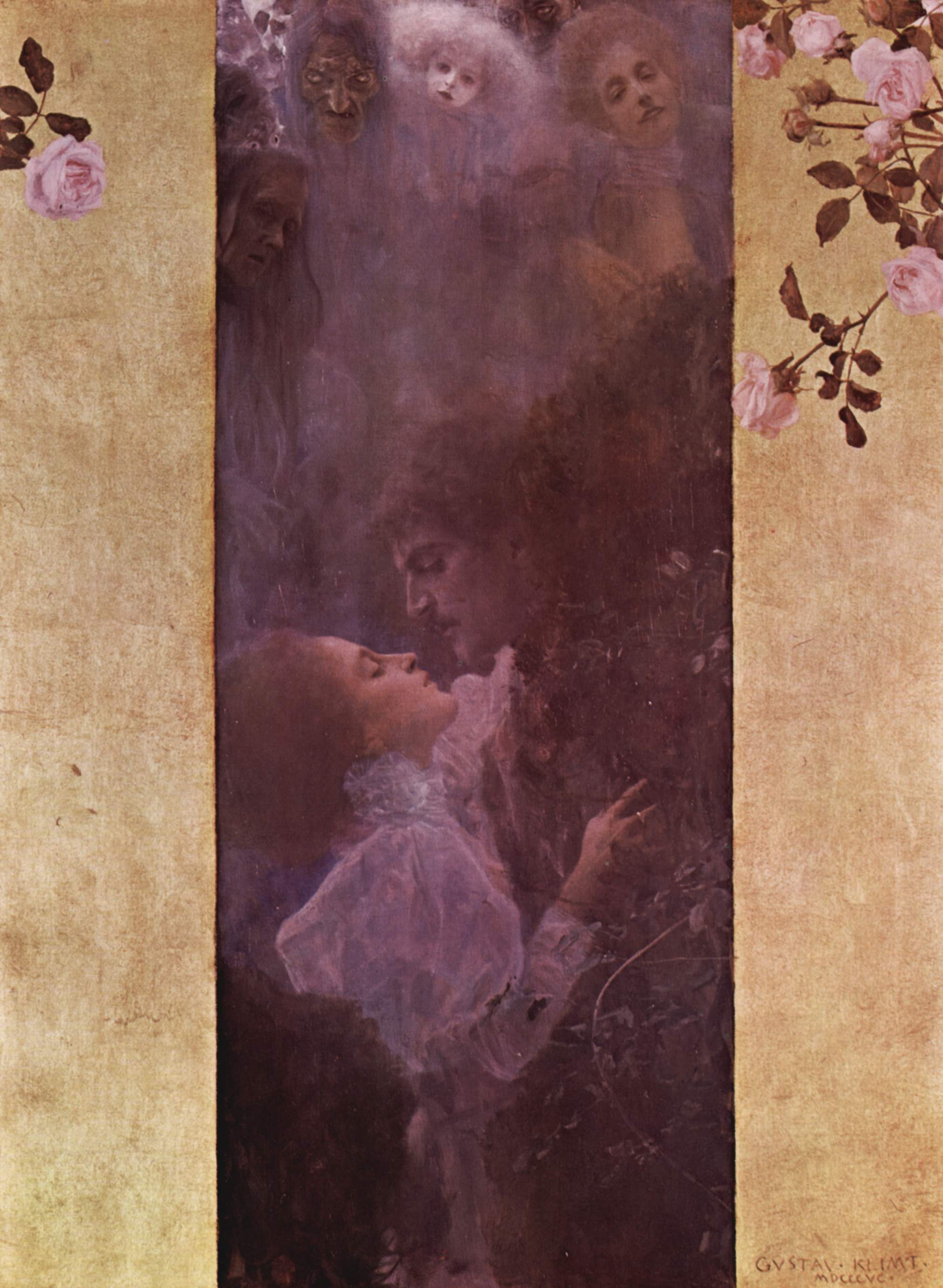 Love by Gustav Klimt